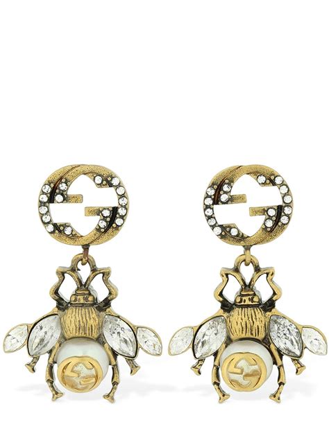 gucci bee earings